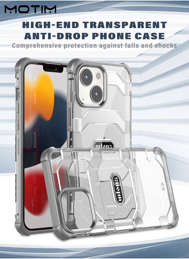 Motim Magnetic Case for iPhone 14/14 Plus, Compatible with MagSafe Shockproof Protection Cover, Military-Grade Airbag TPU Bumper Shockproof Anti-Scratch Cover, Drop Protection Phone Case  - Image 2