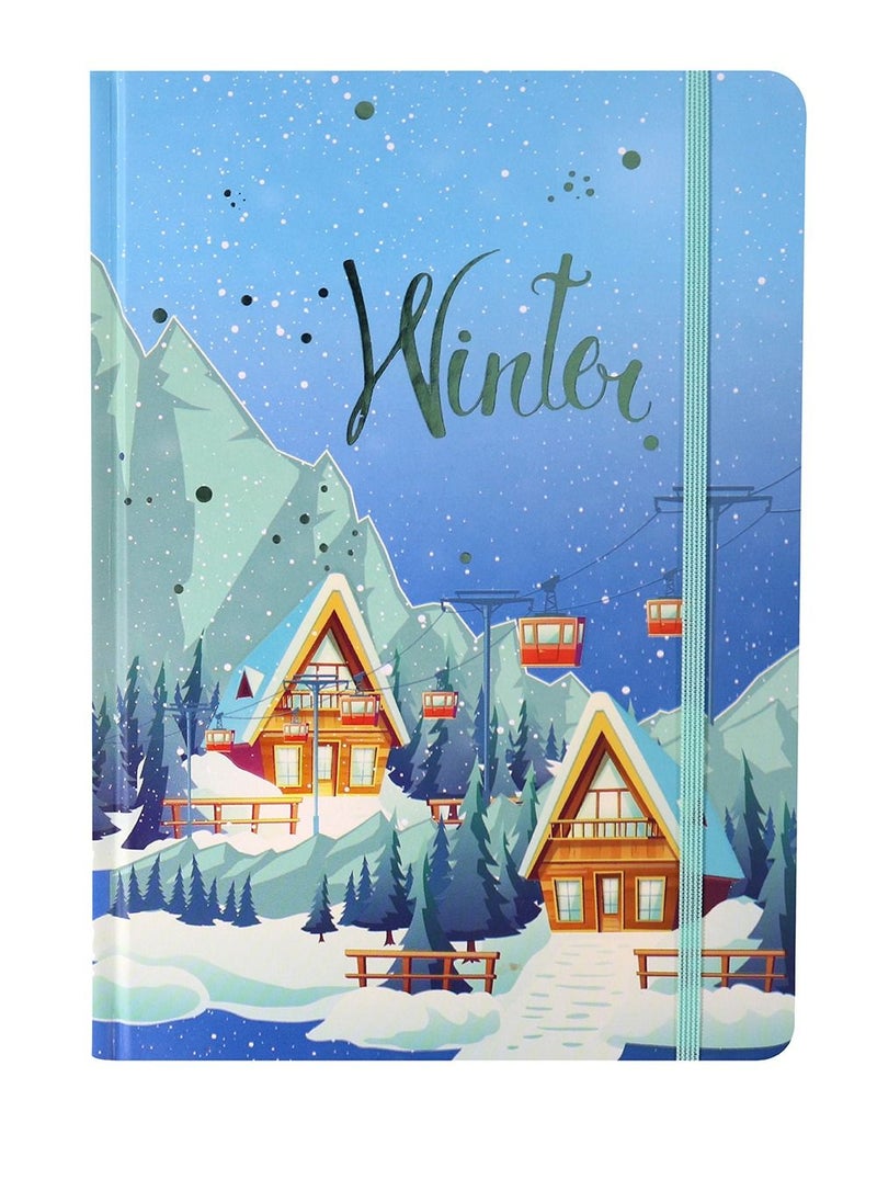 Borg El Arab Notebook Hardcover A5 Seasons (Winter)  - Image 1