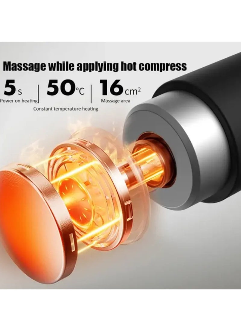 Massage Gun with Heat and Cold, Deep Tissue Percussive Vibration Body Muscle Massage Gun New Professional Heating Mini Massager - pzsku/Z85C8D3B2F89634D316A8Z/45/_/1729102173/af0844c6-2094-45a4-b07d-40f49538039d