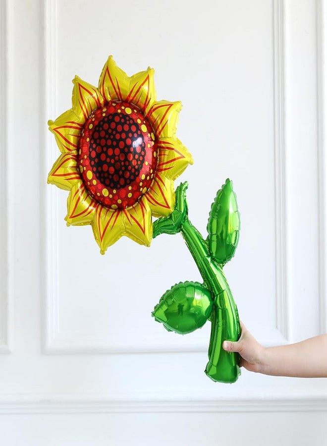 GIHOO Fall Sunflower Balloon Garland Arch Kit 154pcs Brown Mustard Yellow Sand White Balloons with Sunflower Balloons for Sunflower Baby Shower Birthday Thanksgiving Party Decorations - Image 4