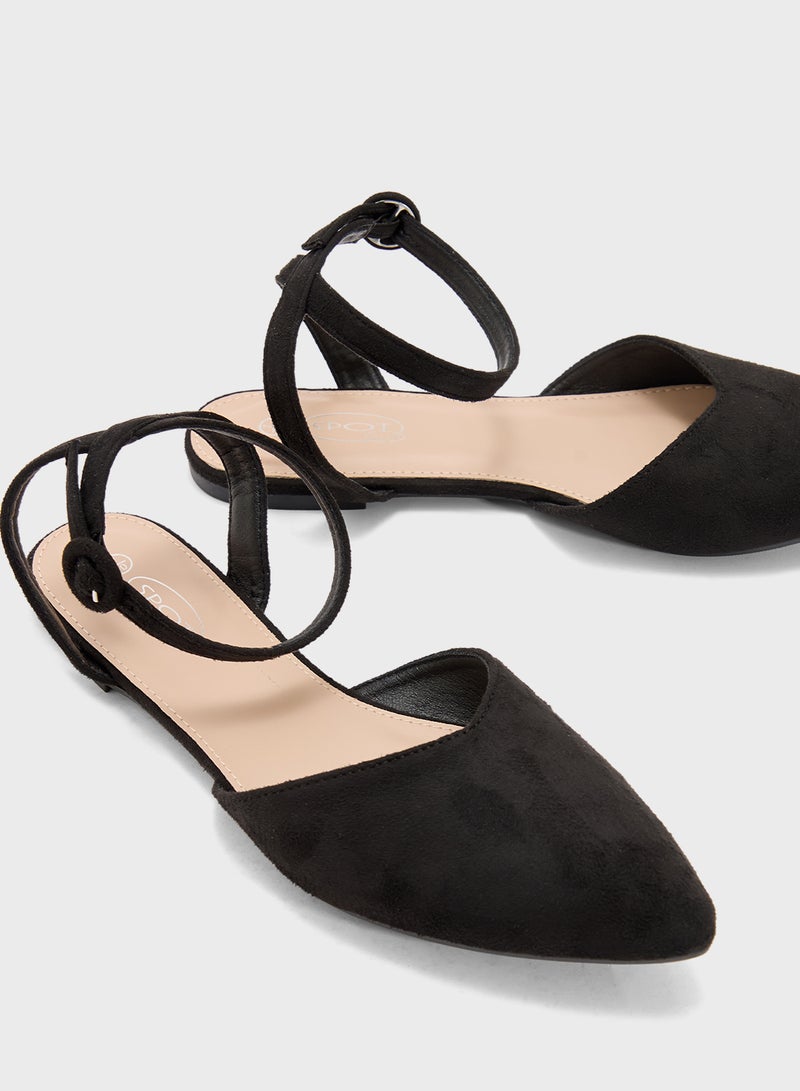 ELLA Sleek Strap Flats  - Image 4