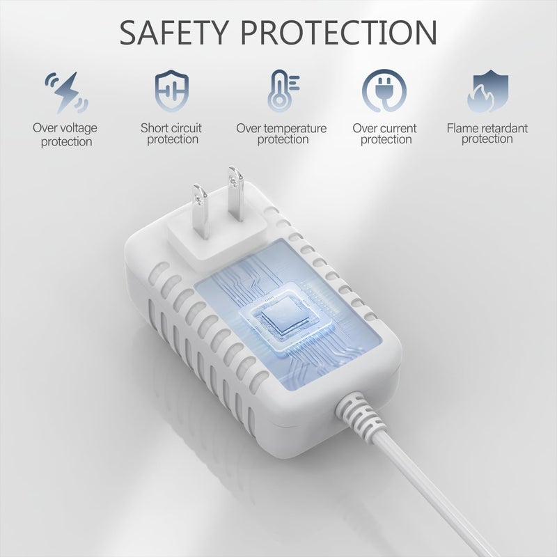 BOEEA بديل لشاحن مراقب الأطفال Hello Baby HB66 HB6550 HB50 HB30 K05S050100U محول 5V لكاميرا HelloBaby مراقب الطاقة كورد - Image 4