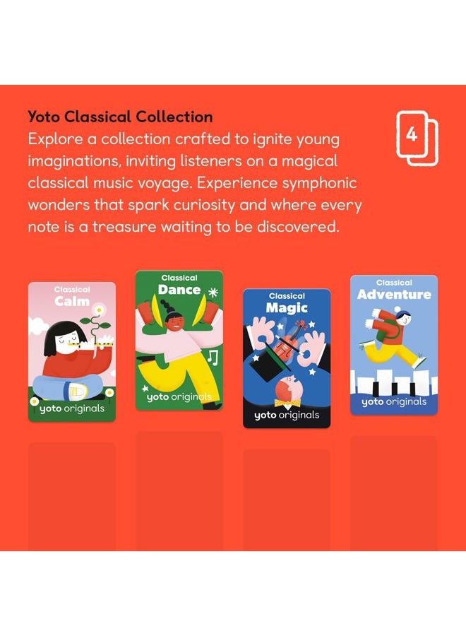Yoto Classical Collection - 4 Audiobooks in English, Musical Fairy Tales and Interactive Stories to Listen to on YOTO Player and YOTO Mini, Stories and Educational Quiz for Children of All Ages - Image 2