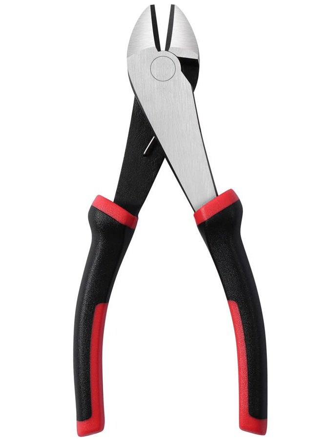 IGAN 7-inch Wire Cutters, Spring-loaded Side Cutters Dikes, Ultra Tough and Durable Diagonal Cutting Pliers in CRV Steel, Heavy Duty Cutting Pliers for Electrical, Artificial Flowers and Homes - Image 1
