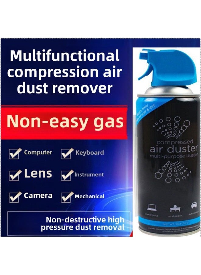 134A Dust Removal Tank 400ml Precision Instrument Cleaning Non-combustible Compressed Cleaning Air Tank Air Dust Removal Air Tank-Color:Dark Blue  - Image 3