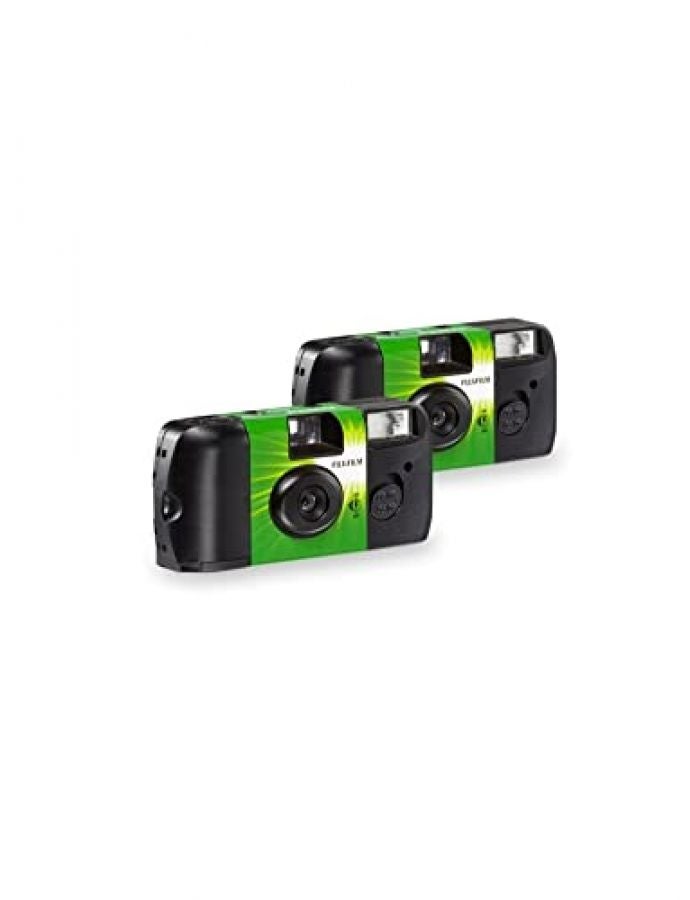 Fujifilm QuickSnap Flash 400 Disposable 35mm Camera (Pack of 2) - Image 1