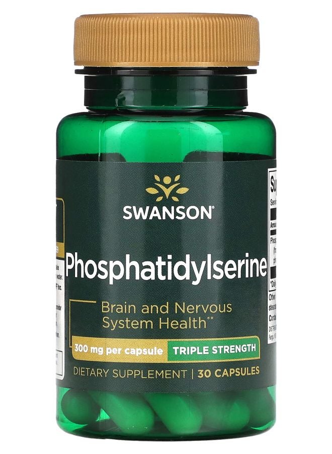 Phosphatidylserine 300 mg 30 Capsules