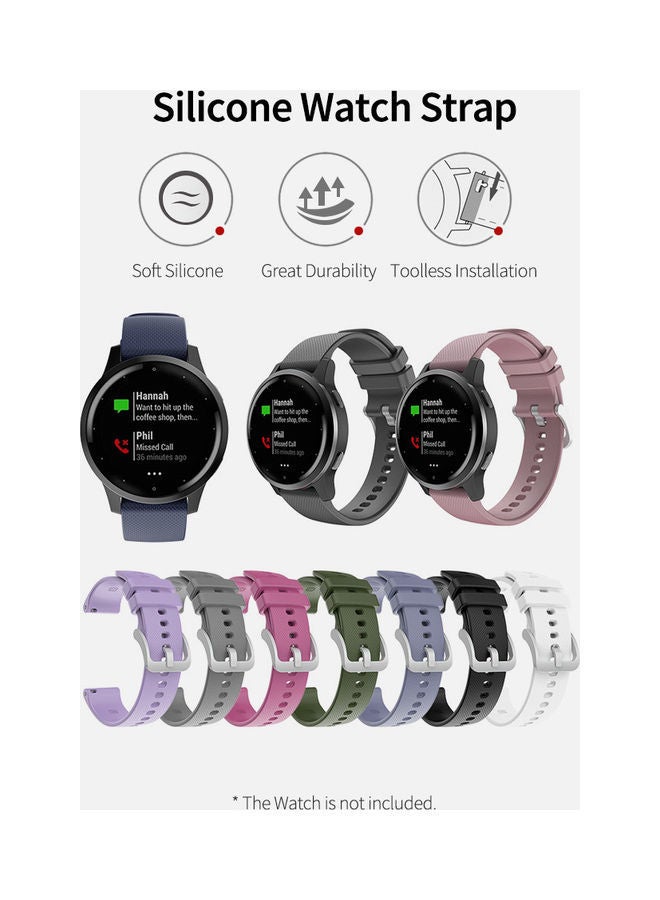 NIBEMINENT Replacement Watch Strap 18mm Green - Image 5