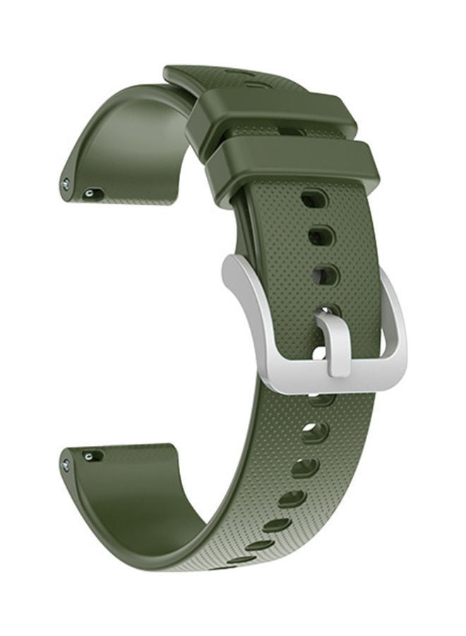 NIBEMINENT Replacement Watch Strap 18mm Green - Image 1