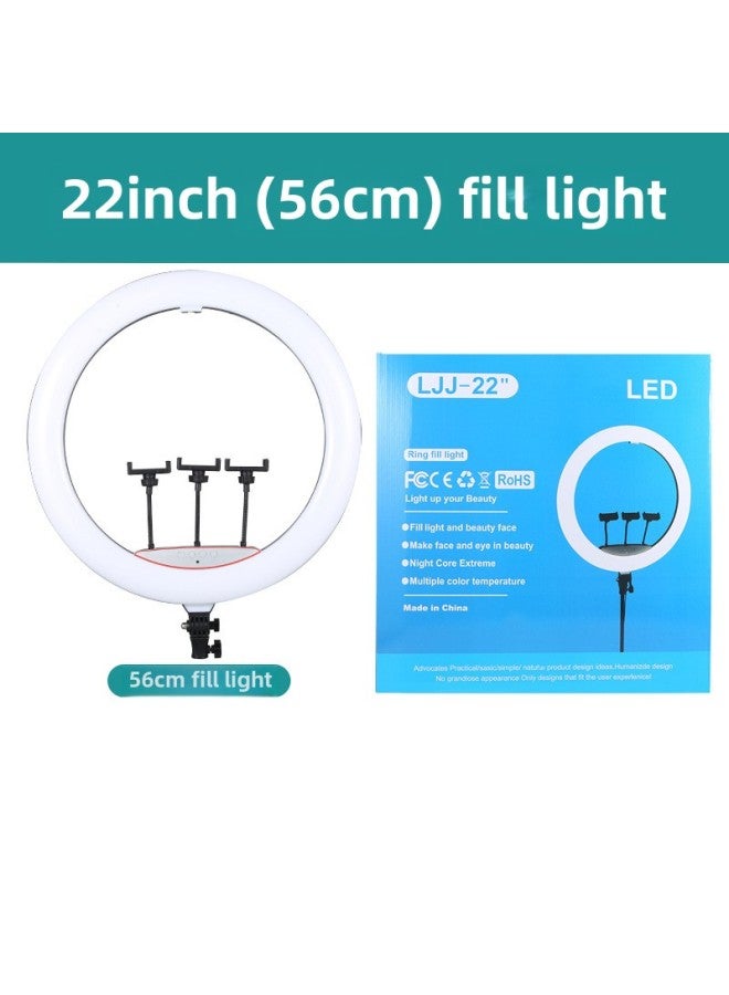 Ring Light Fill Light Live Sale Shooting Special Photography Light Live Professional Fill Light Live Light Direct-Specifications:22inch Muscle Shadow Ring Light  - Image 1