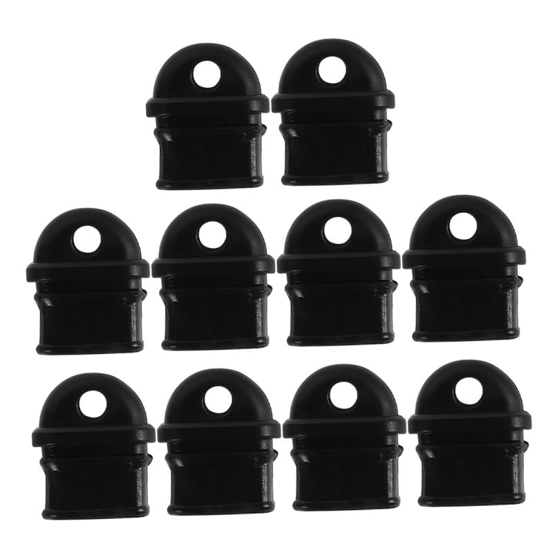 10Pcs Black Type C Port Dustproof Plugs Easy Insert Remove Protective Covers for Mobile Phones - Image 2