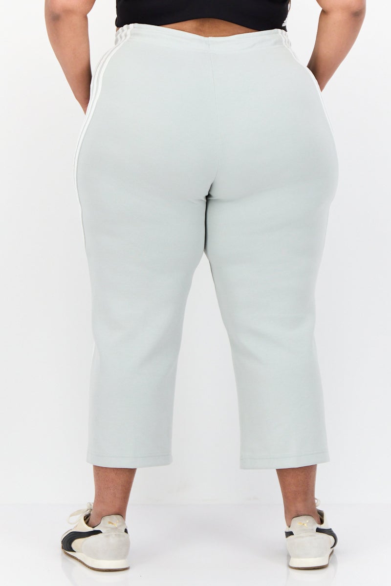 Adidas Women Sportswear Fit Outdoor Track Pants, Light Grey - Image 3