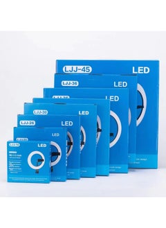 General Live Light Fill Light 10 Inch 12 Inch 13 Inch 14 Inch 18 Inch 22 Inch Three-color Ring Light Selfie Beauty Light-Specifications:22 Inch Knob (conventional Three Colors)  - Image 5