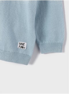 LC WAIKIKI Crew Neck Long Sleeved Baby Boy Sweater  - Image 4