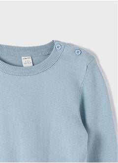 LC WAIKIKI Crew Neck Long Sleeved Baby Boy Sweater  - Image 3