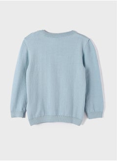 LC WAIKIKI Crew Neck Long Sleeved Baby Boy Sweater  - Image 2