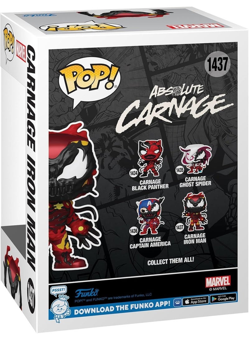 Funko Pop! Marvel: Carnageized- Iron Man - Image 3