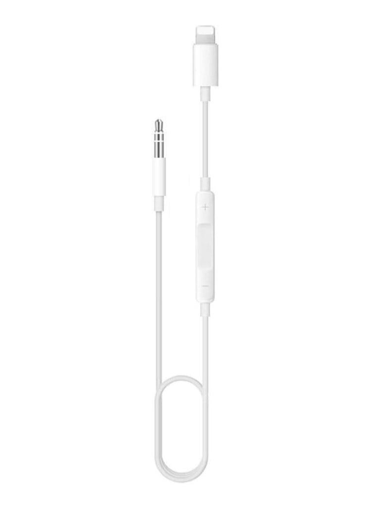 Generic - Lightning to 3.5mm OTG Male Aux Audio Connector Adapter for Headphones and Earphones - Image 1