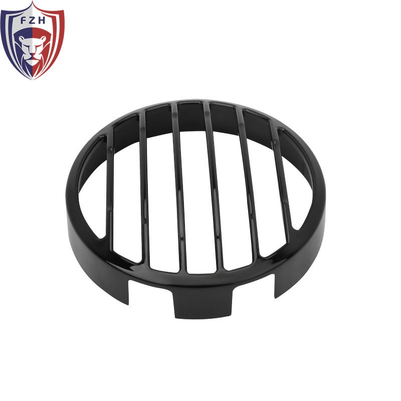 Generic Suitable for REBEL cmx300/500 modified headlight head cover headlight net decorative cover Bright Black 