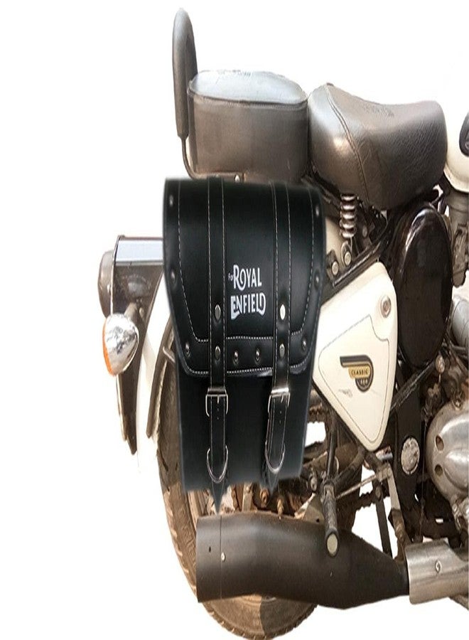 Supremechoice M2 Bike Saddle Bag A1 Quality Rectangle Waterproof Side Saddle Bag For Royal Enfield Bullet Classic 500 - Image 4