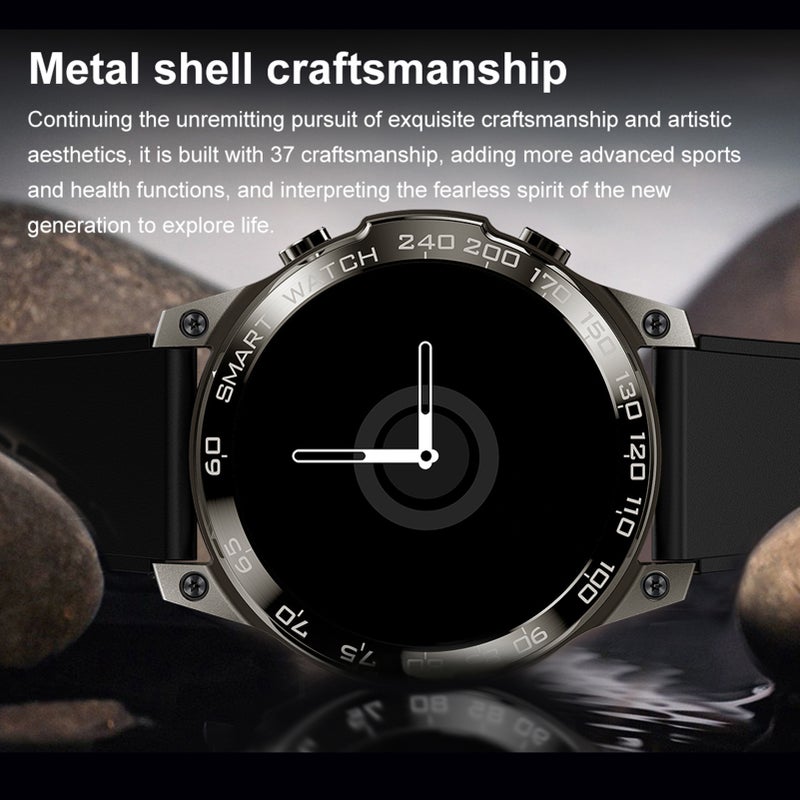 DM50 1.43inch smartwatch HD Color Touchscreen BT Calling Multiple Sports Modes IP68 Waterproof Fitness Activity Tracker Watch for Heart Rate Monitor Sleep Mode Compatible with Android iOS - Image 4