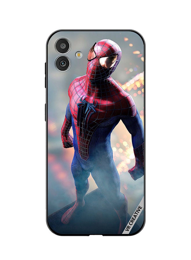 VR CREATIVE Protective Case Cover For Samsung Galaxy F14 Spiderman Design Multicolour - Image 1
