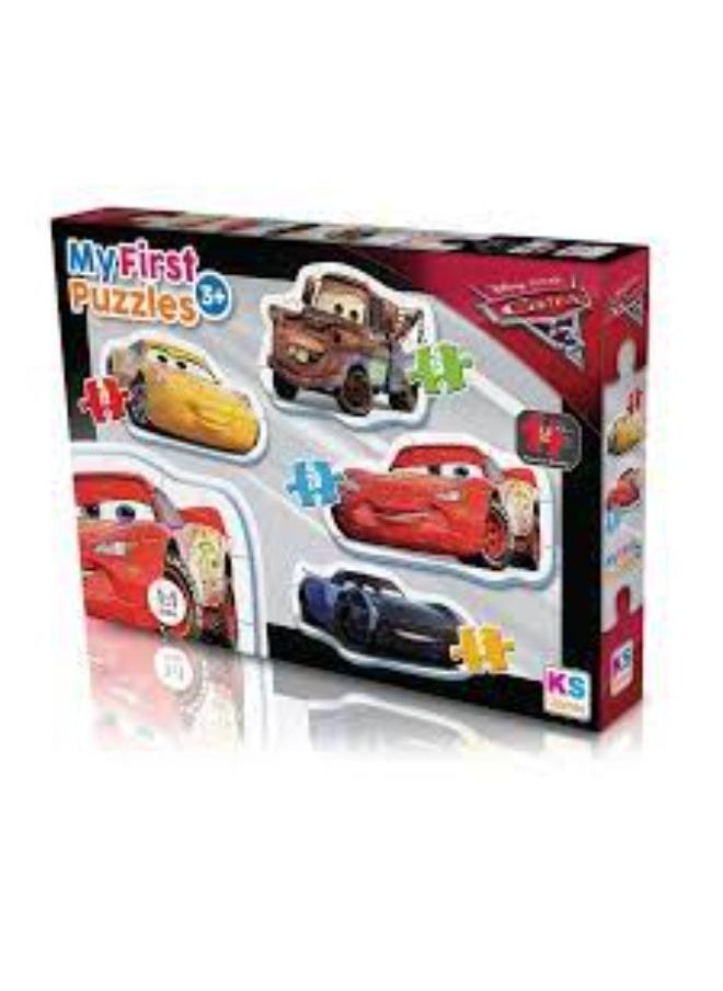 KS Games Cars My First Puzzle 4 In1  - Image 2
