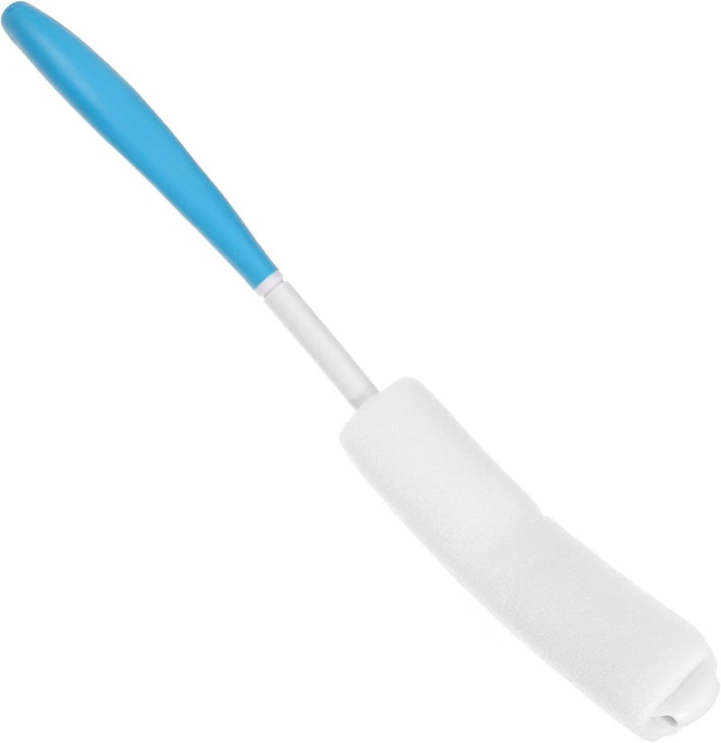 KICHOUSE Long Handle Bath Brush Back Scrubber Body Brush Exfoliator Gentle Cleaning for Men and Women Shower Accessories for Deep Skin Cleansing - Image 1