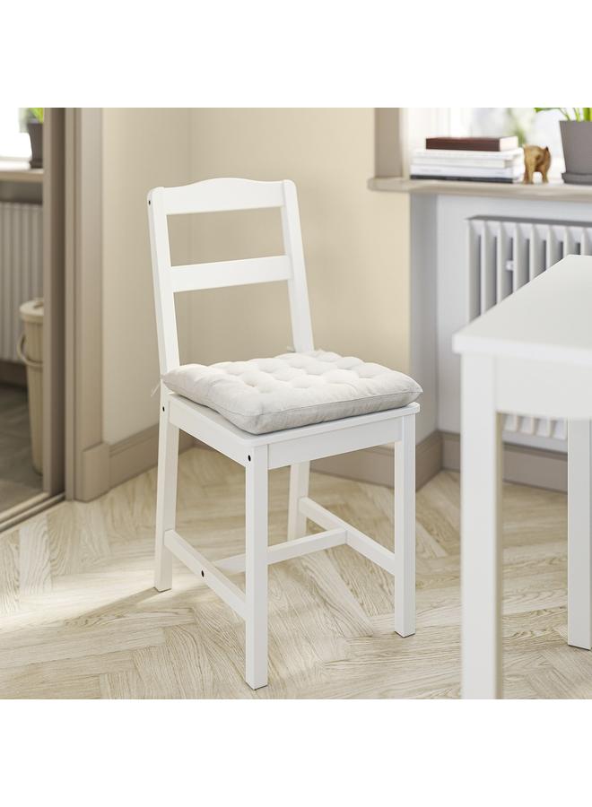 Zaboon Chair Pad, Beige, 38X38X6 Cm - Image 3