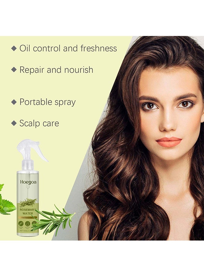 HOEGOA Rosemary Water Spray For Hair Growth (100 ml) | Hair Spray for Regrowth | Rosemary Hair Mist | Adds Shine | Helps Reduce Hairfall | Strengthens Hair | Suitable For All Hair Types - Image 5