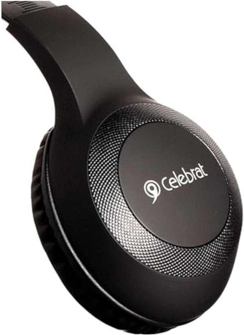 Celebrat A23 HEADPHONES AUX Playback TF Card Playback 148 Weight Black  - Image 3