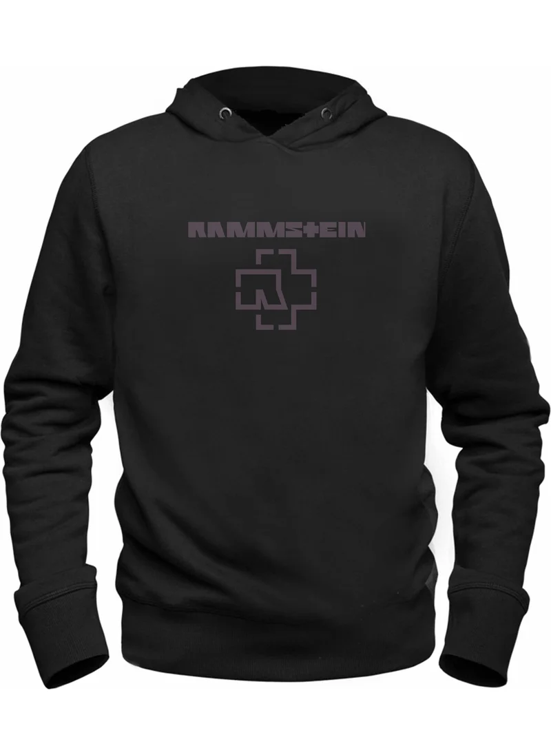 Alfa Tshirt Rammstein Picture Printed Black Sweatshirt