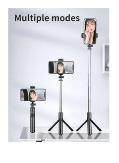 ماركة غير محددة Your trust. Bluetooth Selfie Stick Tripod & Bluetooth Remote Multi-functional Extendable Bluetooth Selfie Stick Tripod (Bluetooth Remote Included)  - Image 3