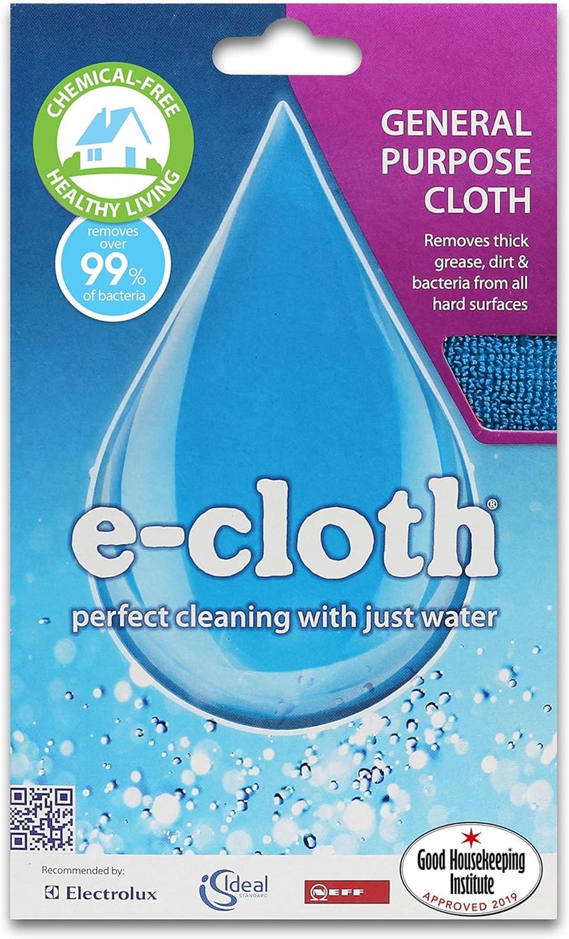 E-Cloth General Purpose Cleaning Cloth - Green, 1 Pack - Image 2