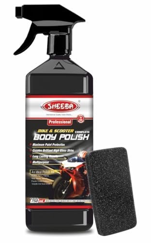SHEEBA Bike Scooter Scooty Motor Cycle Complete Body Polish Shiner (750 ml) - Image 1