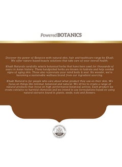 Khadi Natural Moroccan Argan Shampoo ; Shampoo For Dry Hair ; Moisturizing Shampoo For Frizzy Hair ; Paraben Silicone & Sulphate Free; Suitable For All Hair Types ; Powered Botanics  - Image 4