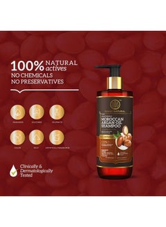 Khadi Natural Moroccan Argan Shampoo ; Shampoo For Dry Hair ; Moisturizing Shampoo For Frizzy Hair ; Paraben Silicone & Sulphate Free; Suitable For All Hair Types ; Powered Botanics  - Image 5