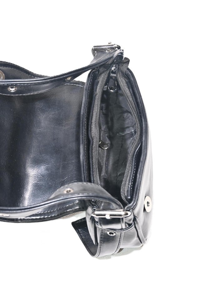 Donicy Mini Glossy Bag, Women Shoulder Bag, Classic Women Sling - Image 5
