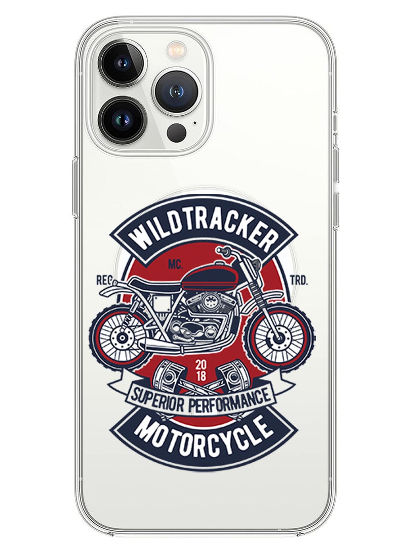 Theodor Magnetic Case for iPhone 13 Pro Max 6.7-inch Compatible with MagSafe Wireless Charging, Shockproof Phone Bumper Cover wil;d tracker copy - Image 1