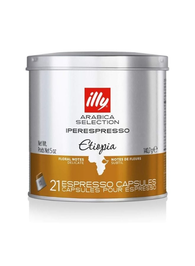 illy Coffee, iperEspresso Capsule,Arabica Selections Ethiopia Single Origin Espresso Pods - Image 1
