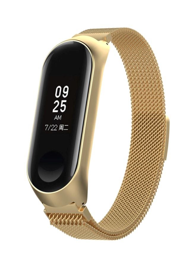 Voberry Replacement Band For Xiaomi Mi Band 3 Gold - Image 3