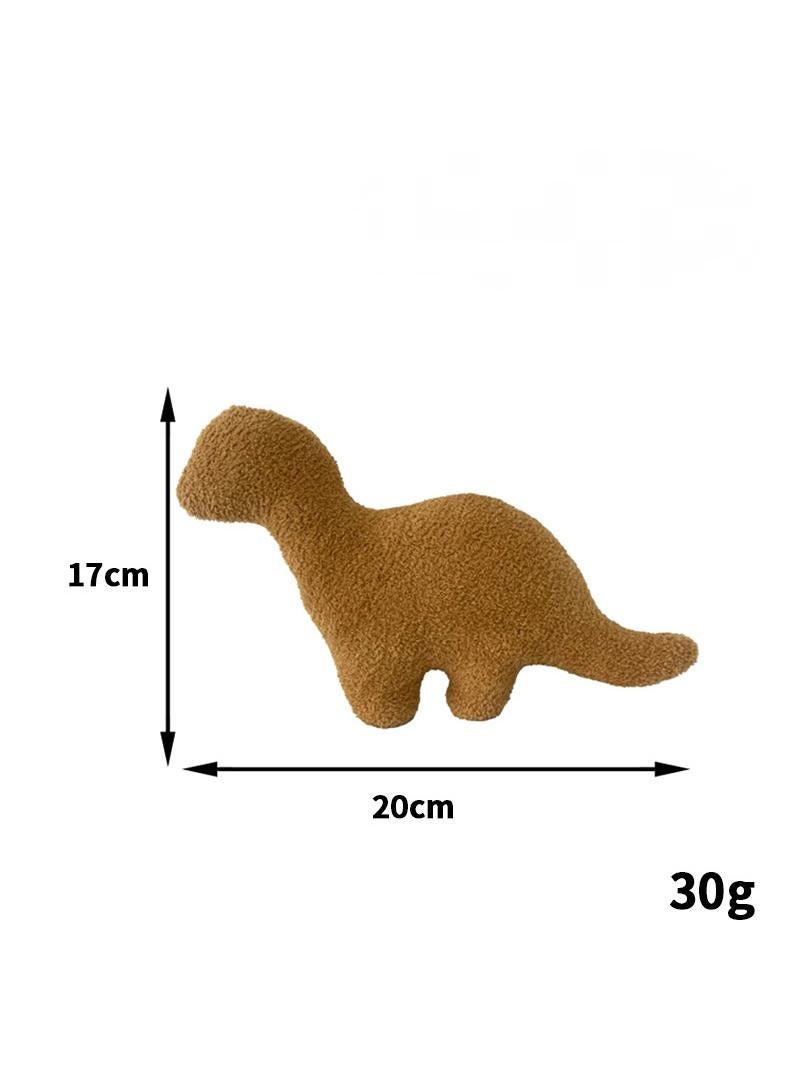 general Creative Plush Doll Dinosaur Chicken Nugget Doll Pillow Plush Toy - Image 1
