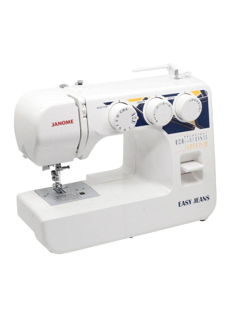 جانوم ماكينة خياطة JANOME  موديل Easy Jeans  (أداء مميز حتى على ألأقمشة الثقيله والجينز) - Image 2