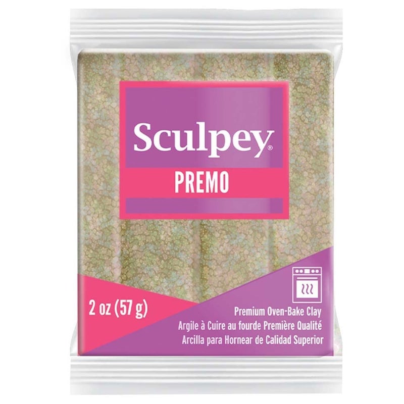 Sculpey طين بوليفورم سكولبي بريمو غير سام للخبز في الفرن أوبال 2 أونصة رائع لصنع المجوهرات ومشاريع DIY والعطلات ووسائط مختلطة وديكور المنزل - Image 1