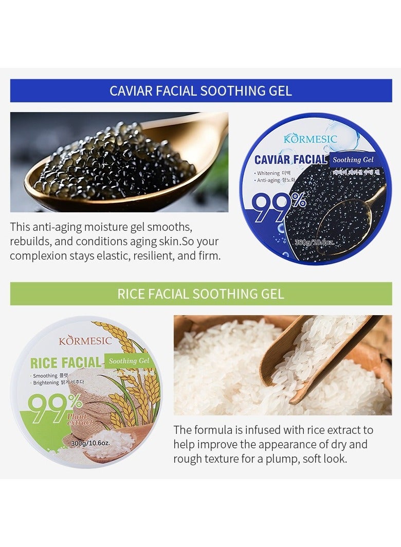 Kormesic هلام الوجه الكافيار 300 جرام-تغذية وتنشيط - Image 2