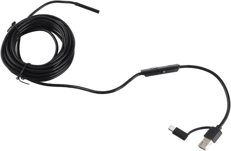 Mobile Phone Endoscope Camera 5.5mm with LED Light for Home Inspections - Image 4