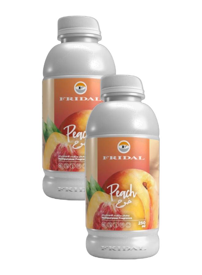Fridal Peach Multipurpose Home Cleaner Multicolor 250grams (Pack of 2) - Image 1