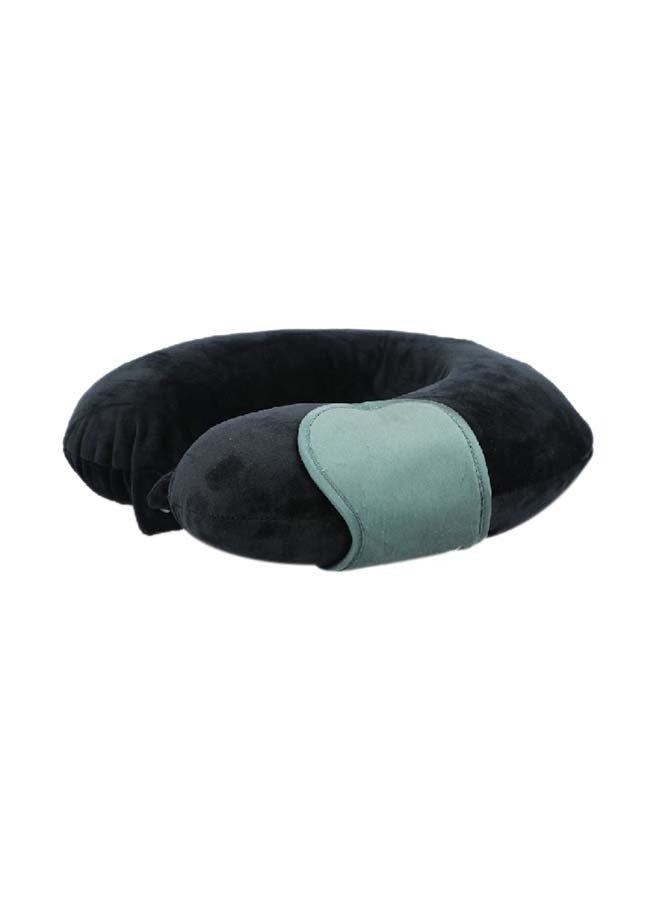 Bon Voyage 4-Piece Everyday Travel Comfort Set Black and Green 34 x 17.4 x 32 cm BV-TRAVSET - Image 2