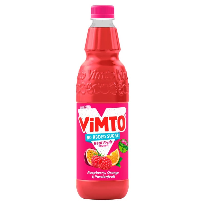 Vimto Remix Raspberry, Orange & Passionfruit Squash - Image 2