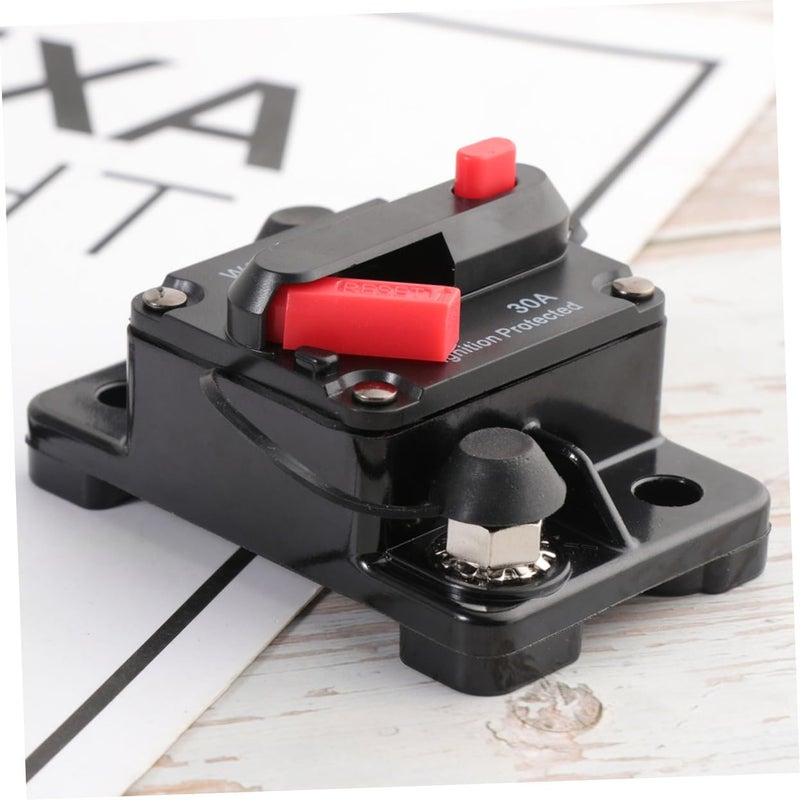 FAVOMOTO 3pcs Auto Reset Fuse for Rv Truck and Trailer Manual Restoration Installation and Prevention - Image 2